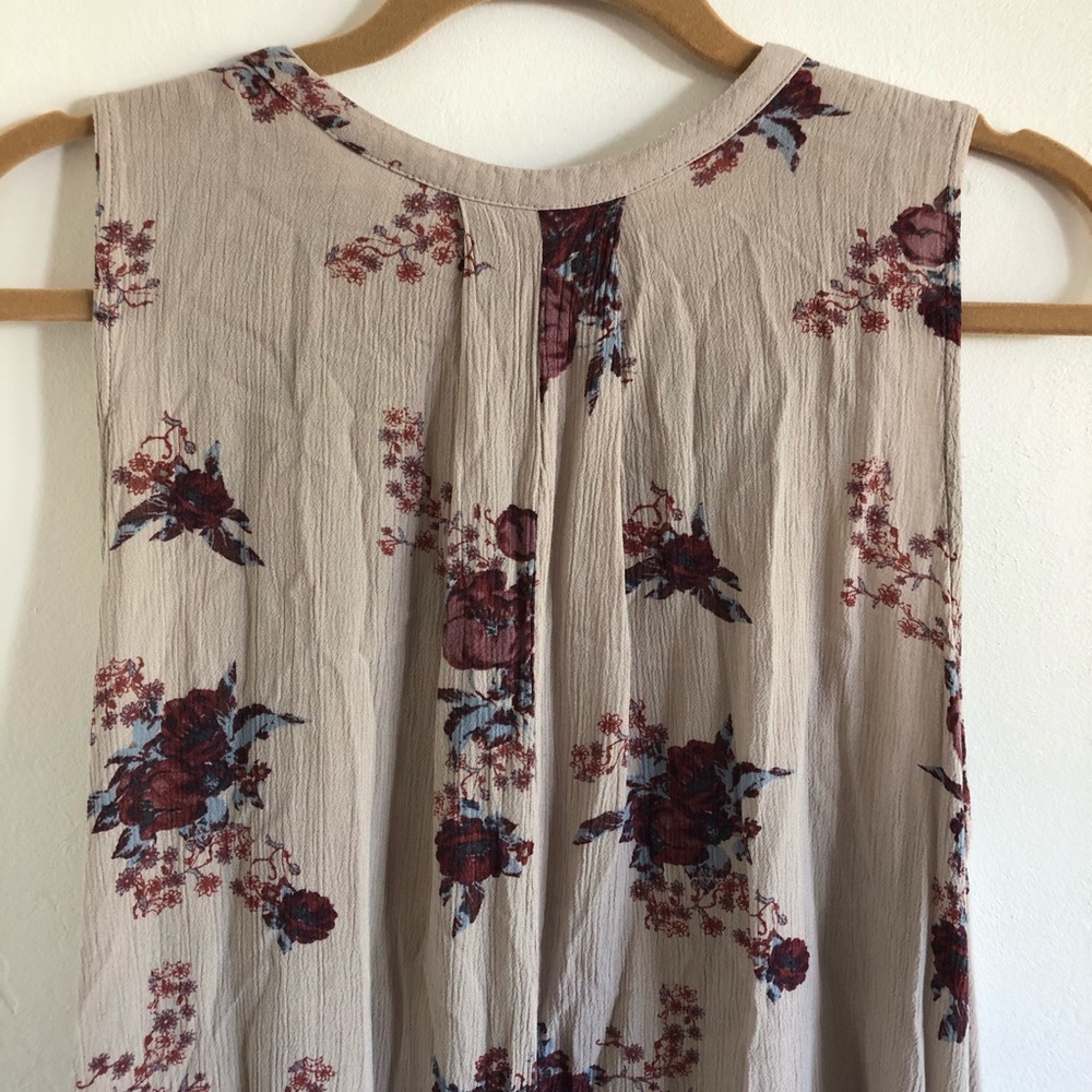 Free People Tree Swing Floral Tunic Dress … - Picture 6 of 8